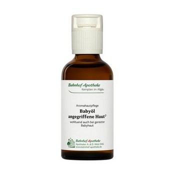 BABY ÖL angegriffene Haut