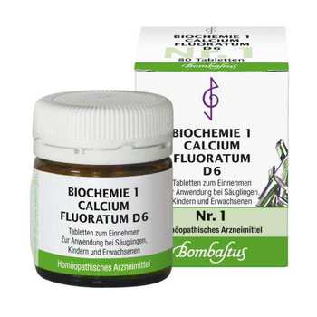 BIOCHEMIE 1 Calcium fluoratum D 6 Tabletten