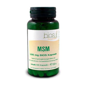 MSM 500 mg Bios Kapseln