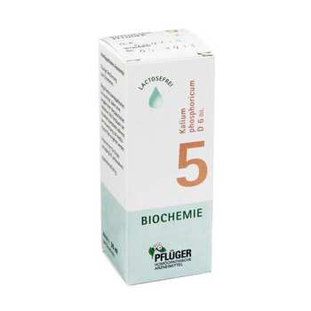 BIOCHEMIE Pflüger 5 Kalium phosphoricum D 6 Tropf.