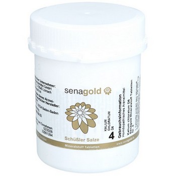 Schüssler Salz Nr. 4 Kalium chloratum D 6 (BIOCHEMIE Senagold) Tabl.