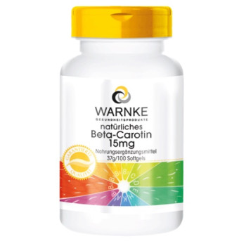 BETA CAROTIN KAPSELN 15 mg natürlich