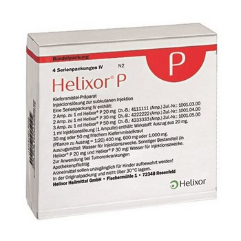 HELIXOR P Serienpackung IV Ampullen