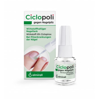 CICLOPOLI gegen Nagelpilz wirkstoffhalt.Nagellack