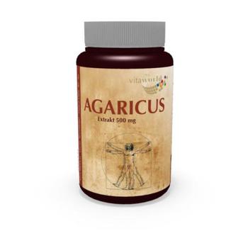 AGARICUS EXTRAKT 500 mg Kapseln