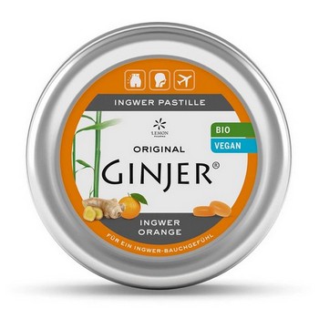 INGWER GINJER Pastillen Bio