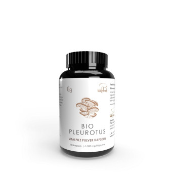 PLEUROTUS BIO Vitalpilze Pulverkapseln