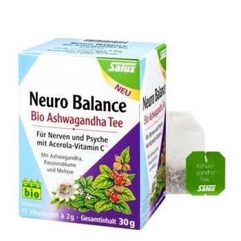 NEURO BALANCE Bio Ashwagandha Tee Salus Filterbtl.