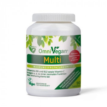 OMNIVEGAN Multi zertifiziert vegan Tabletten