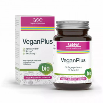 GSE VeganPlus Bio Tabletten