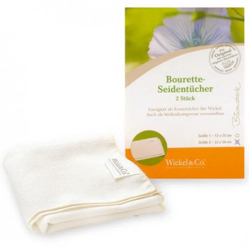 BOURETTE-Seidentücher Gr.2 22x39 cm