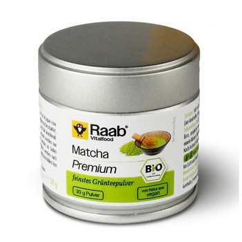 RAAB Vitalfood Matcha Grüntee Premium Pulver