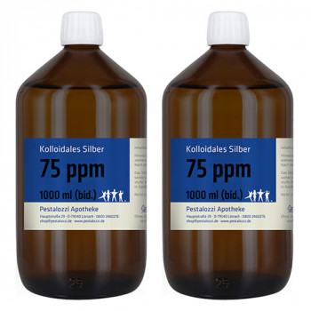 Kolloidales Silber bidest. (Silberwasser) 75 ppm